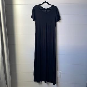 Forever21 Casual Knit Maxi Tshirt Dress - Size Medium